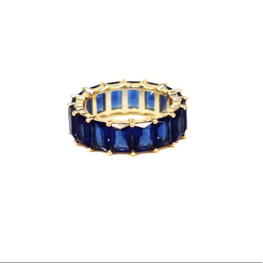 Blue Eternity Ring